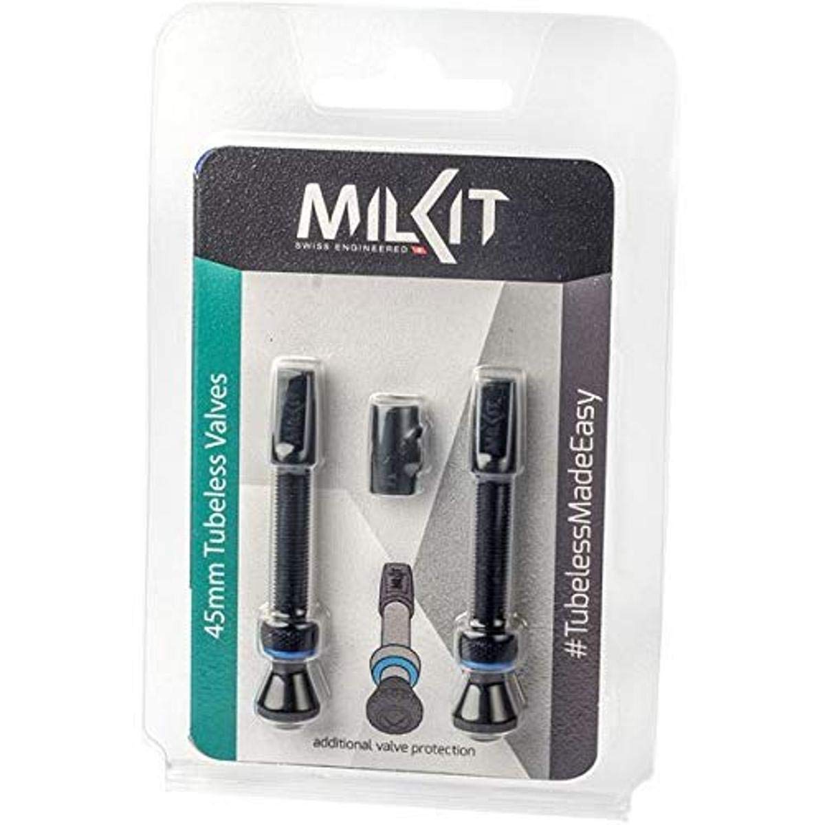 Milkit Valve Pack 45mm Tubeless System Integrated Valve Core With No Leak Bicycle Valves