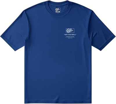 Stacked Hi SS Tee Classic Blue