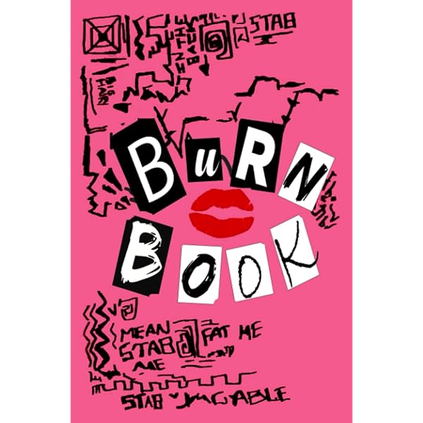 Burn Book: Lined Journal, Its Full Of Secrets - 6x9 inch, 150 pages, Matt  Cover and Heavy Off White Paper: George, Miss R.: 9781723046865:  Amazon.com: Books