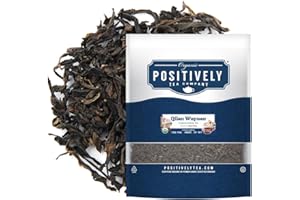 Organic Positively Tea Company, Qilan Wuyuan Oolong Tea, Loose Leaf, 16 Ounce