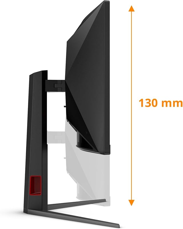 CU34G4AD Gaming Monitor 34 Pulgadas 180Hz Panel Fast VA, 1ms GtG, HDR10, Altura Ajustable, (3440x1440 HDMI 2X 2.0 DP 1x 1.4) Negro