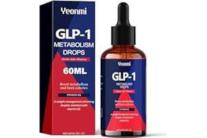 Yeonmi GLP-1 60ML Supplement Drops for Women and Men, Weight and Appetite (1 PCS) -Y1