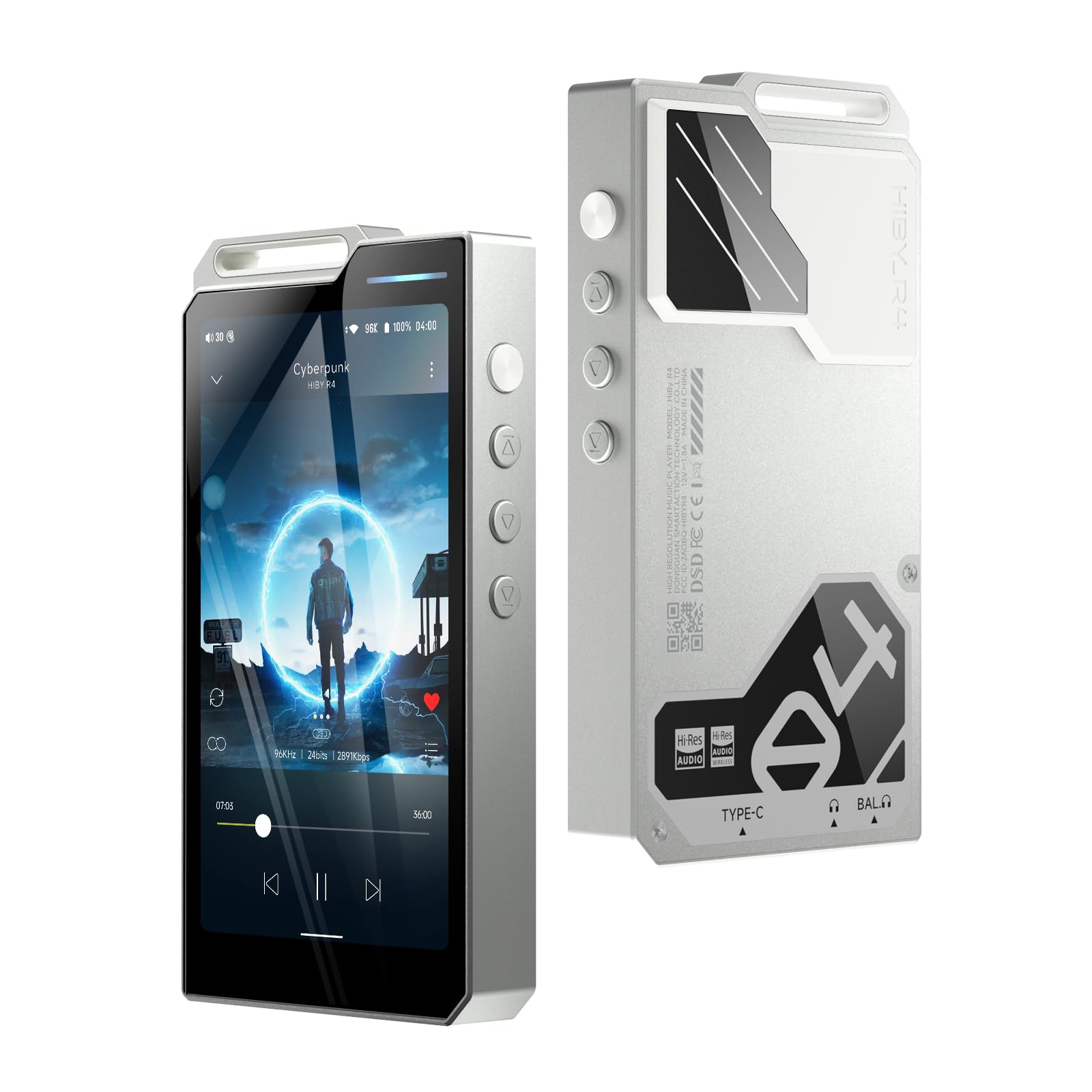 HiBy R4 mp3 & mp4 Players spotify Player with