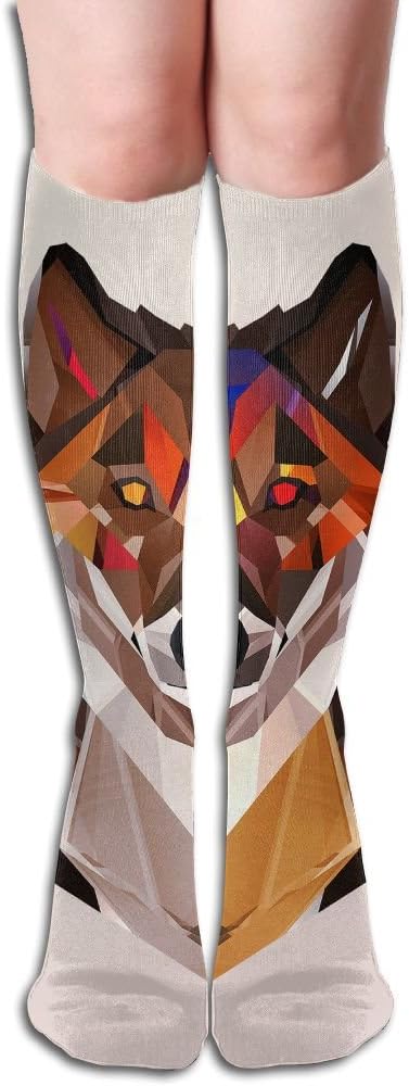 Kalang WP Autumnal Wolf 19.6inch Knee High Socks Performance Stockings