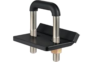 TOPSHINE Trailer Hitch Tightener Anti-Rattle Stabilizer for 1.25, 2 inch Hitches, Hitch Receiver Clamp with Rubber Isolators, Reduce Movement On Hitch Mount, Bike Rack, Cargo Carrier, RV Accessories