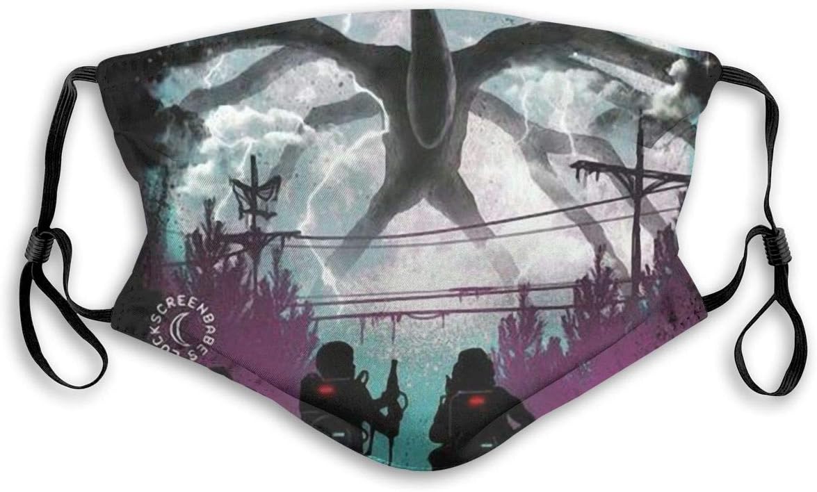 Mouth Mask Halloween Stran-ger- Things 3 Mask Unisex Adult Face Mask Fashionable Anti Dust Mask 115015285