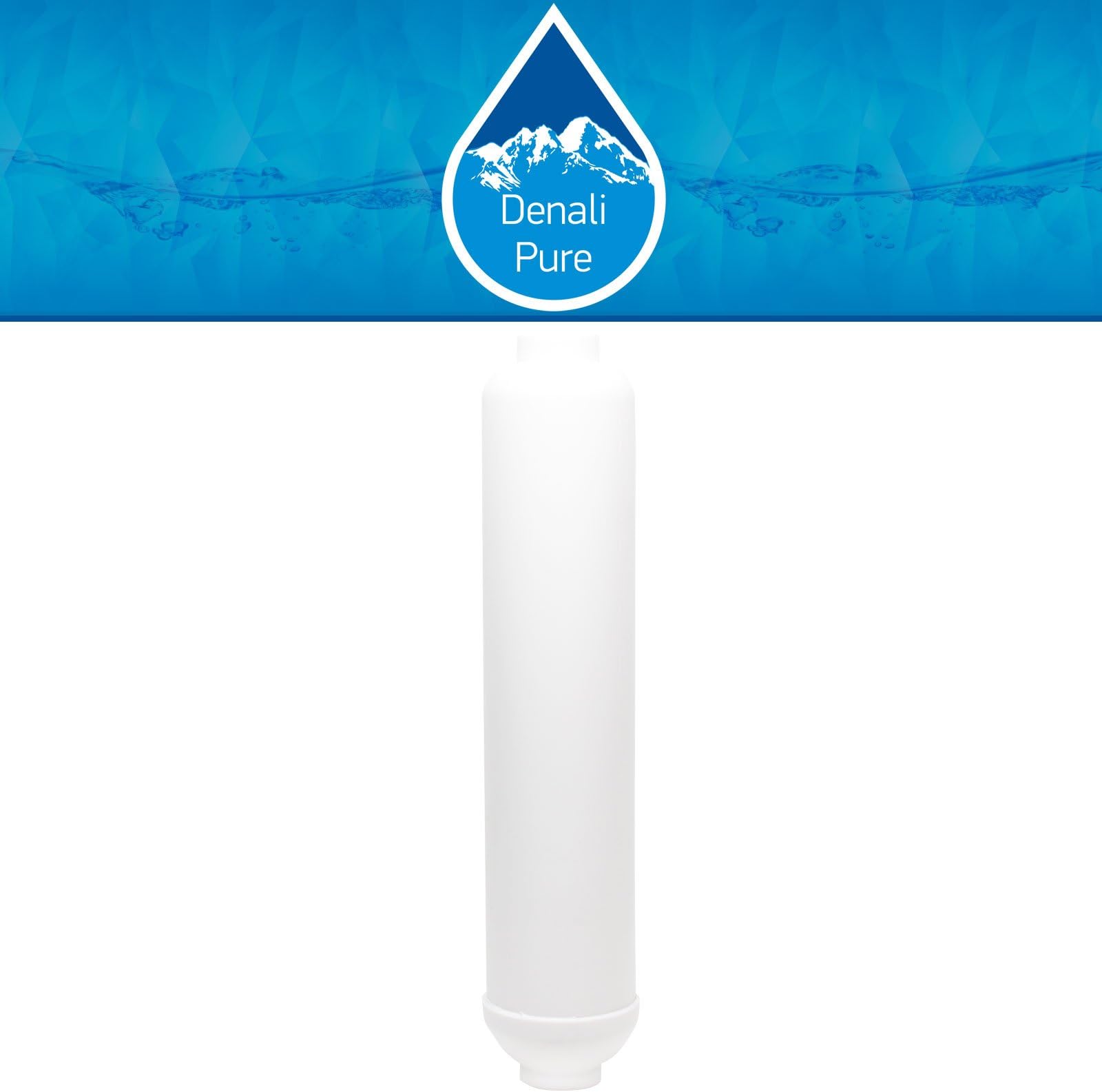 Denali Pure 16-Pack Replacement for Watts WP-5 Inline Filter Cartridge - Universal 10-inch Cartridge for WATTS PREMIER 500023 WP-5 FIVE STAGE REVERSE OSMOSIS SYSTEM Brand