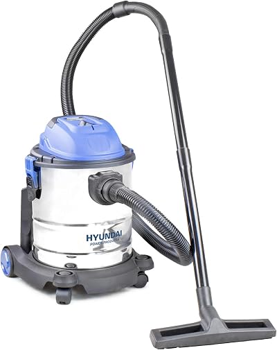 Hyundai 1200W 25L Wet & Dry Vacuum Cleaner 16kPa 4m Cable 3-in-1 Blow