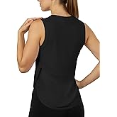 AURUZA Athletic Tank Tops for Women Sleeveless Running Shirts and Workout Tops for Women Sleeveless Tops for Hiking & Tennis