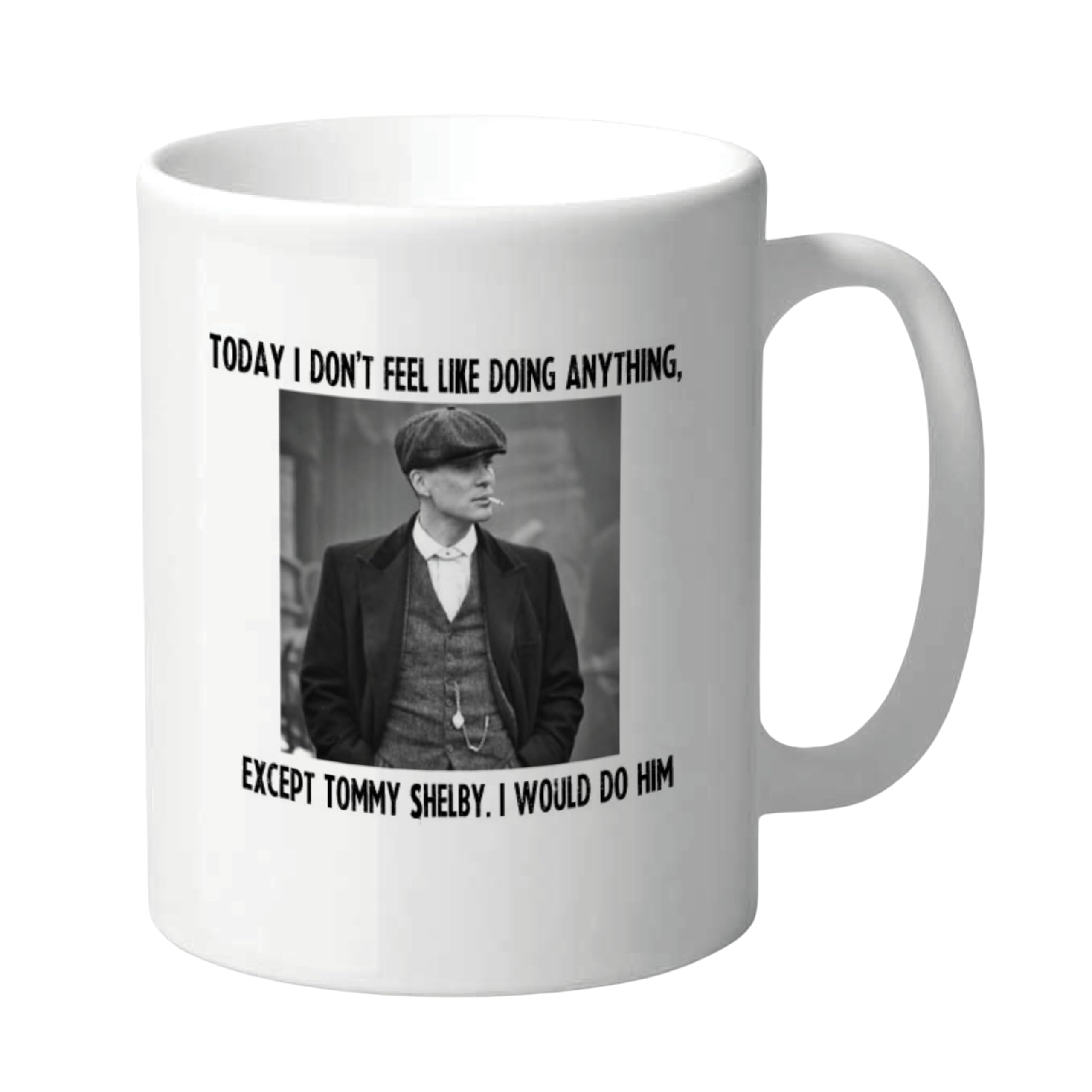 Cheeky Chops Funny Tommy Shelby Mug Rude Coffee Cup for Women Men Novelty Celebrity Crush