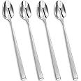 Royalrose Alexander Fine Spoons, Set of 4, 18/10 Stainless Steel, Well Made, Dishwasher Safe, Heavy Duty Spoon (7.3" Iced Tea Spoons)