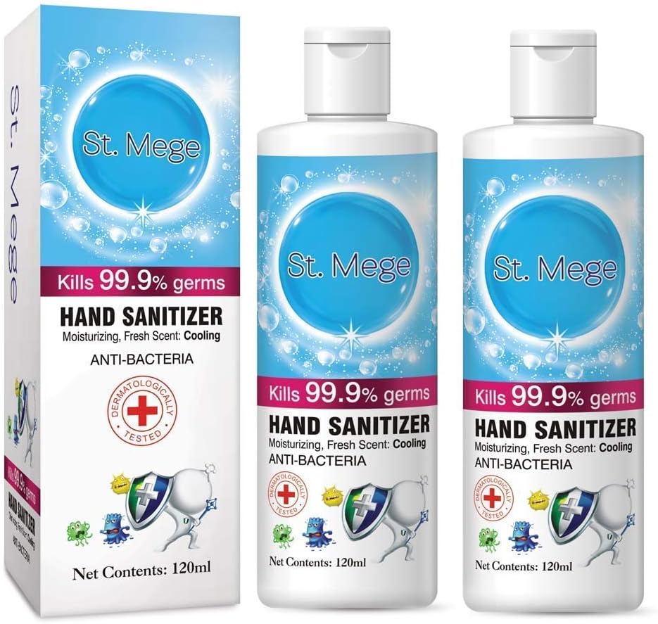 Hand Sanitizer Gel 2 Pack- 50ml Hand Soap Travel Size Disposable Hand Sanitizer Moisturizing Refreshing Gel Sanitizing - Rinse Free - Instant Hand Sanitizer Gel Kills 99% of Germs