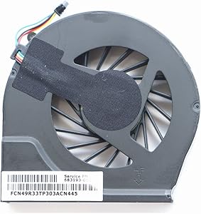 New 683193-001 CPU Fan for HP G4-2000 G6-2000 G7-2000 G4-2045TX G4-2006AX G6-2143TX G6-2147TX G6-2101ax g6-2117tx G6-2122tx G6-2123us G4-2120tx G6-2328tx G6-2045X TPN-Q109 TPN-Q110 CPU Cooling Fan