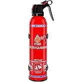 ABC Fire Extinguisher for Home, Boat, Car, Kitchen, Garage with Mounting Bracket– Extinguishing Spray, Compact A, B, C – Port