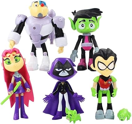 juguetes jóvenes titanes en acción