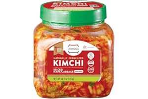 Jongga Korean Naturally Fermented Fresh Mat Kimchi 1.2kg (종가집 맛 김치), Sliced Napa Cabbage, No Added MSG, PRobiotic, Keto Friendly, Gluten Free, 42.3oz (1.2kg)