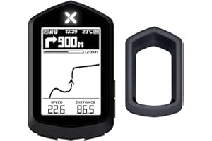 XOSS NAV Cycling Computer GPS Wireless Ant+ Cycling Computer GPS with Bluetooth, IPX7 Waterproof Bicycle Speedometer Odometer with 2.4Inch LCD and Auto Backlight Fits All Bikes
