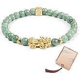 AROUROUA Fengshui Wealth Bracelet Green Real Jade Bracelet For Women Attract Lucky Wealthy Bracelets