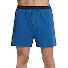 Hanes Men's ComfortSoft Knit Boxers ComfortSoft Waistb& 5-Pack