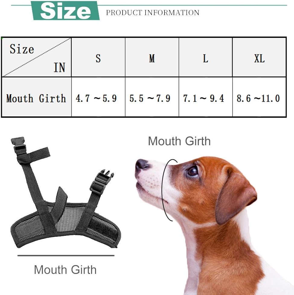 four flags dog muzzle
