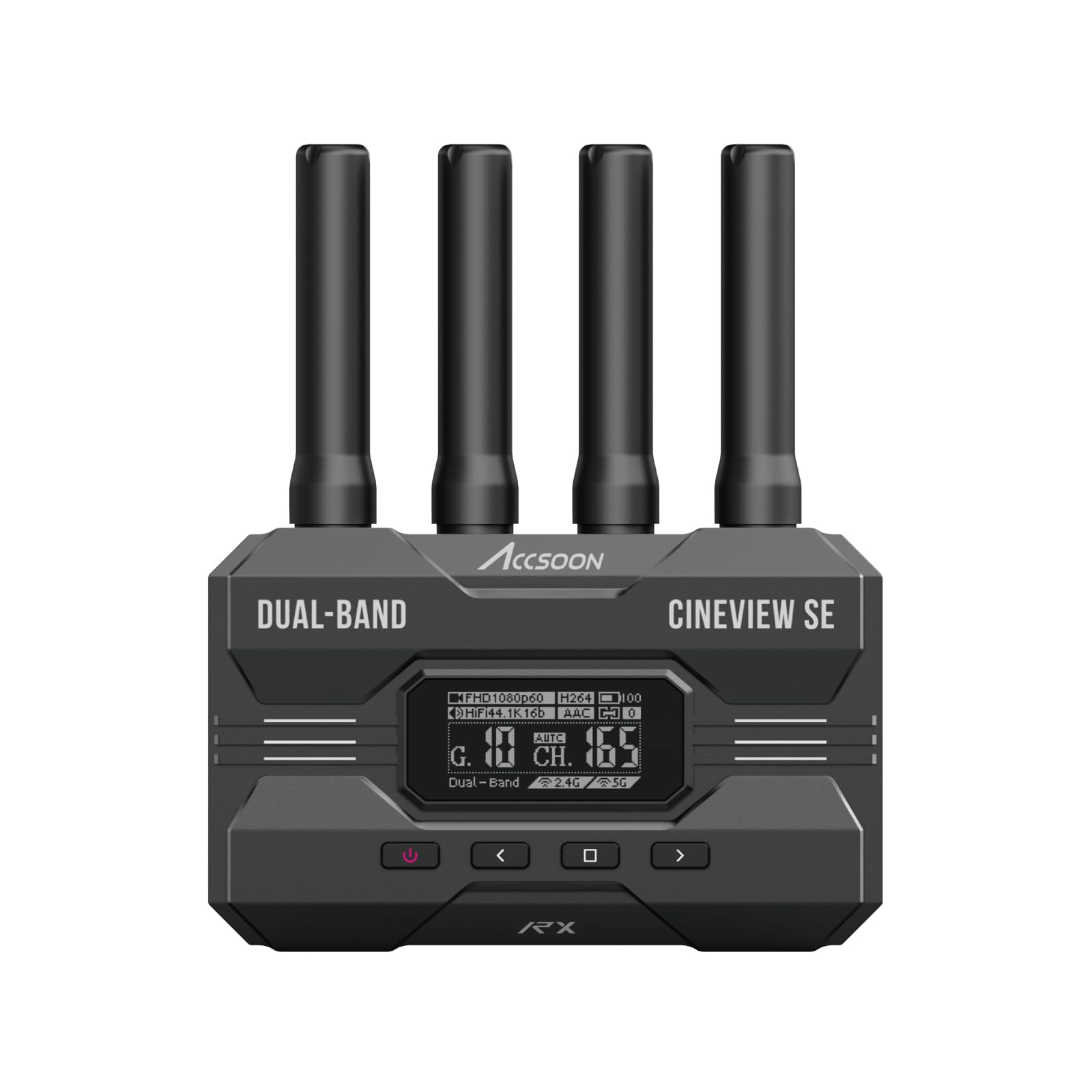 Accsoon CineView SE Video Receiver 2.4+5Ghz Dual-band SDI&HDMI Wireless Receiver 1200ft(350m) Range up to 4 Monitor Devices 1080p 60fps Latency less than 0.05s (Only RX) — image 1