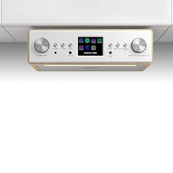 auna TESTURTEIL: SEHR GUT Connect Soundchef • Unterbau-Radio • Küchenradio • Unterbau-Digitalradio • DAB+ • UKW • 2 x 3-Boxen