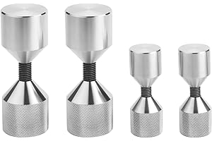 MINSTAR 4 Pcs Flange Two Hole Pins, 1-1/8” Two Hole Alignment Pins & 1-5/8” Two Hole Alignment Pins, Stainless Steel