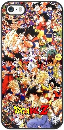 Apple iphone 5 5S SE Case, Dragon Ball All Characters Phone Case for Apple iphone 5 5S SE Black Plastic Ultra Slim Cover Case GHST1122999