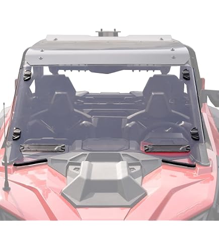 Seizmik Universal-ATV-Windschutzscheibe – Faltbar, Kratzfest & Perfekt Für Polaris Ranger (2015–2015)