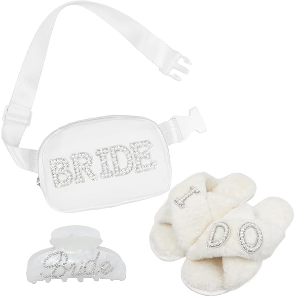 Amazon.com: Blosssound 5 Pcs Bride Gifts Set Include Bride  display picture 1