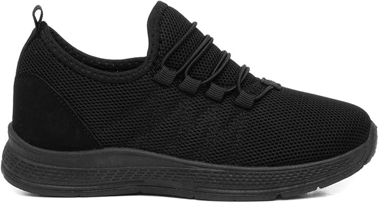 next kids black trainers