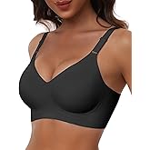 HORISUN Comfortable Seamless Full Coverage Bra for Women Wireless Bras with Soft Support Regular and Plus Size