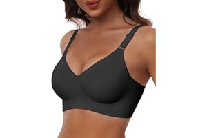 HORISUN Comfortable Seamless Full Coverage Bra for Women Wireless Bras with Soft Support Regular and Plus Size