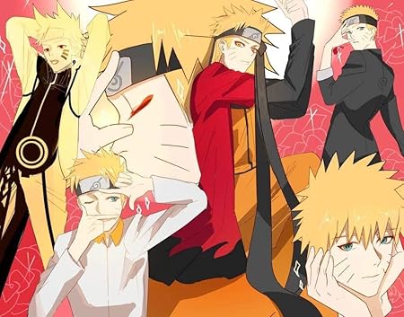 Amazon 大人のパズル1000ピースジグソーパズル木製パズルアニメナルトキャラクターうずまきナルト現代の家の装飾アートギフト知的減圧楽しいおもちゃゲームキッズ大人 29 53x19 69インチ 木製パズル おもちゃ