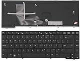 Shiwaki Keyboard Replacement for HP Elitebook 8440P 8440W Laptop US Black view 9