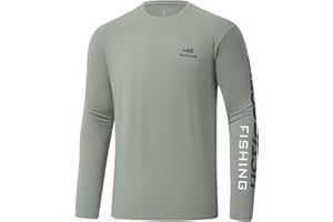 Bassdash Men’s UPF 50+ Sun Protection Long Sleeve Shirts Quick Dry Performance SPF UV Shirt for Outdoors Fishing Hiking FS31M