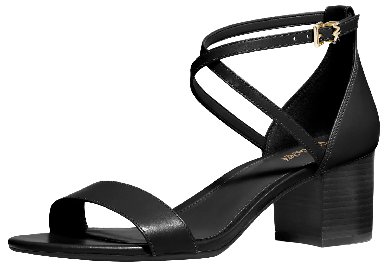 Michael Kors Women’s Serena Flex Sandal, Black, 8