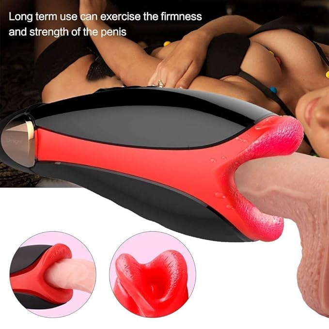 JackYang Erstklassiger intelligenter Blowjob-Sauger lecken saugen den tiefen Hals, den Mund und die Zunge Smart Cup