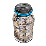 Large Piggy Bank for Boys Adults,Digital Coin