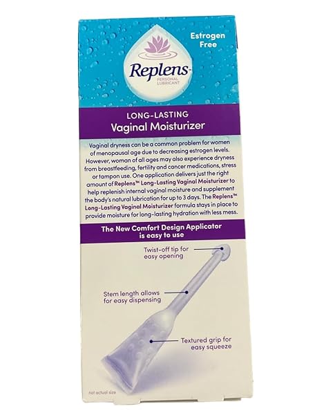 REPLENS LONG-LASTING VAGINAL MOISTURIZER -8 COUNT