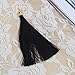 BYNNIX 5 Pairs Long Tassel Earrings Thread Fringe Dangle Drop Earring For Women Girls - Mixed Colors
