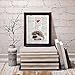 Dictionary Art Print - I Love You Valentine Hedgehog with Heart - Printed on Recycled Vintage Dictionary Paper - 8