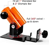 Yes4All SJXD Deluxe T-Bar Row Platform 360° Swivel Fits Standard & Olympic Bars view 3