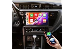 Android 14 Car Stereo for Toyota Corolla 2017 2018 for CarPlay Wireless Android Auto 9in IPS Touchscreen Car Radio with GPS N