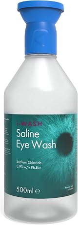 The Labsales Company I-Wash Bottle with Eye Bath 500 ml Premium Sterile Eye Wash view 1