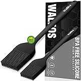 Walfos Silicone Basting Pastry Brush, Heat