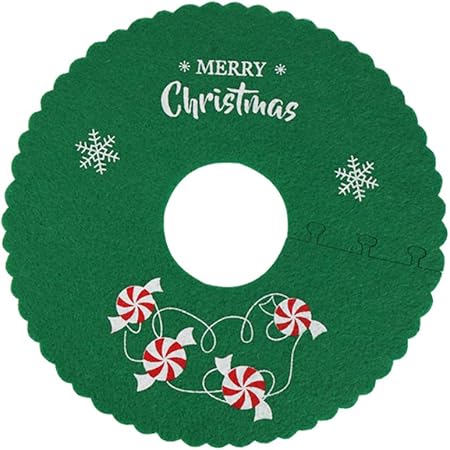 Immagini Natalizie Del Buongiorno.Gonna Per Albero Di Natale Gonna Per Albero Di Natale Riutilizzabile Per Decorazioni Natalizie Buon Giorno Del Ringraziamento Amazon It Casa E Cucina