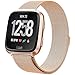 CAVN Compatible Fitbit Versa Bands for Women Men, Replacement Milanese Loop Stainless Steel Watch Band Bracelet Strap Wristbands for Fitbit Versa Smartwatch 2018
