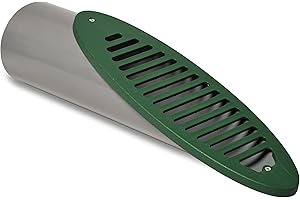 Drunhan Drainage Grate Yard Drain, Yard Drain Emitter for Sump Pump Discharge, Compatible with 4-Inch（Green）