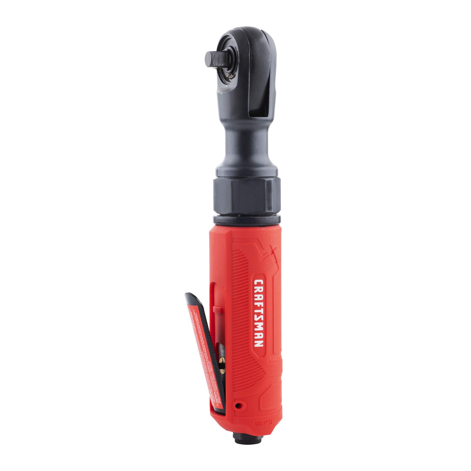 Photo 1 of CRAFTSMAN 3/8-in Air Ratchet Wrench, Maximum Torque 50 ft-lbs, Insulated Handle, Easy Access Switch, 4.4 SCFM at 90 PSI